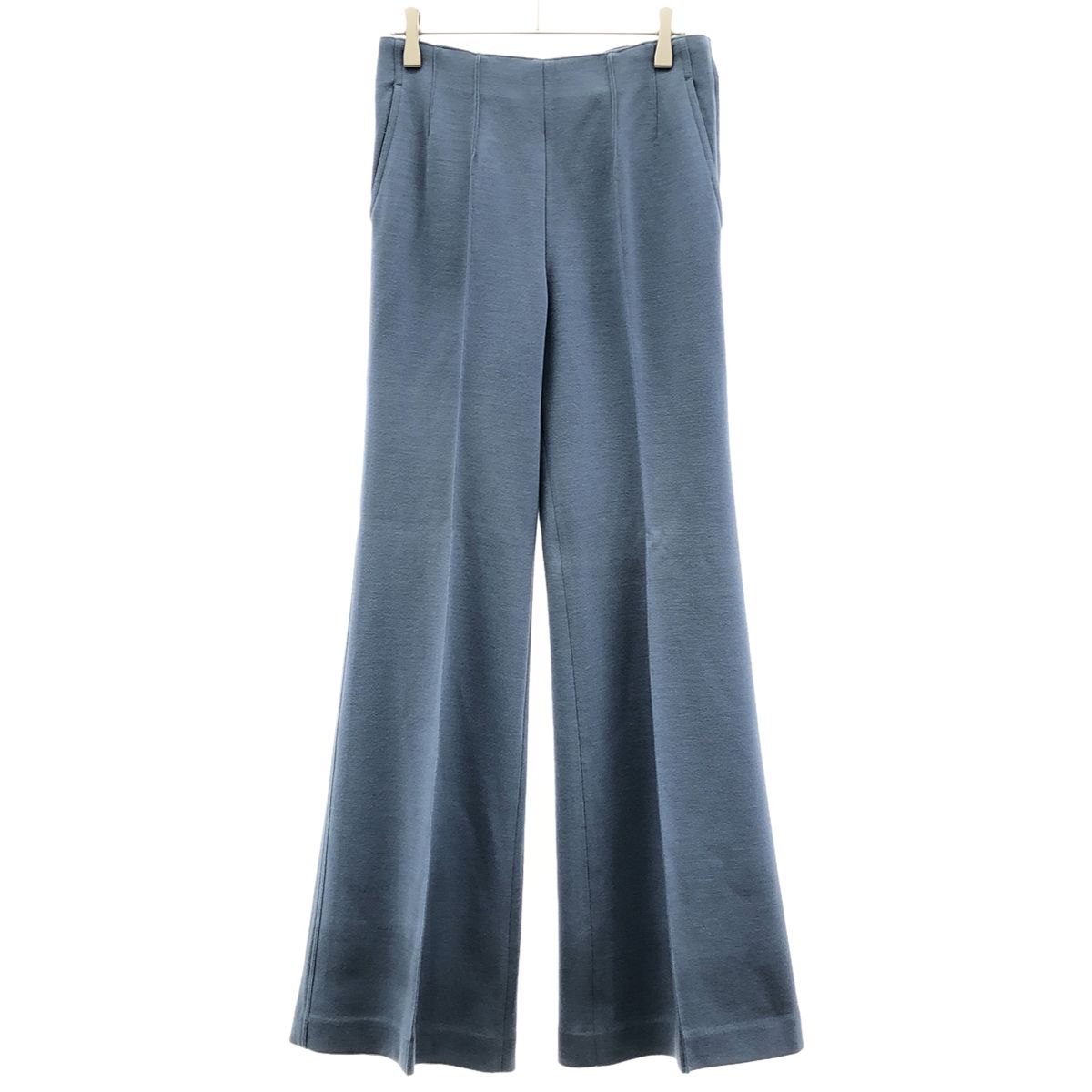 FUMIKA UCHIDA フミカウチダ サイドジップウールフレアニットパンツ FU  