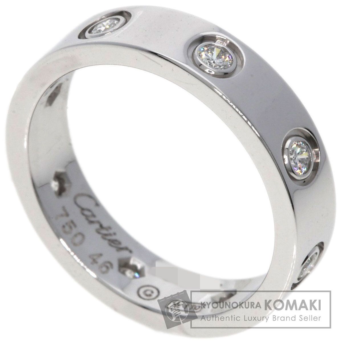 CARTIER カルティエ ミニラブリング フル ダイヤモンド #46 リング  