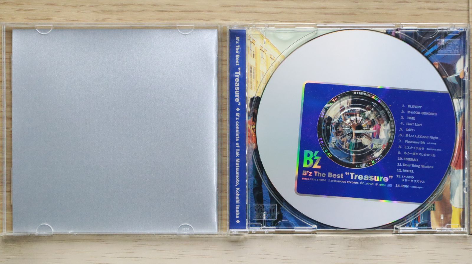 国内盤CD☆ビーズ/B'z□ B'z The Best “Treasure” 【BMCR7029 国内盤CD☆ビーズ/B'z□ B'z The Best “Treasure” 【BMCR7029