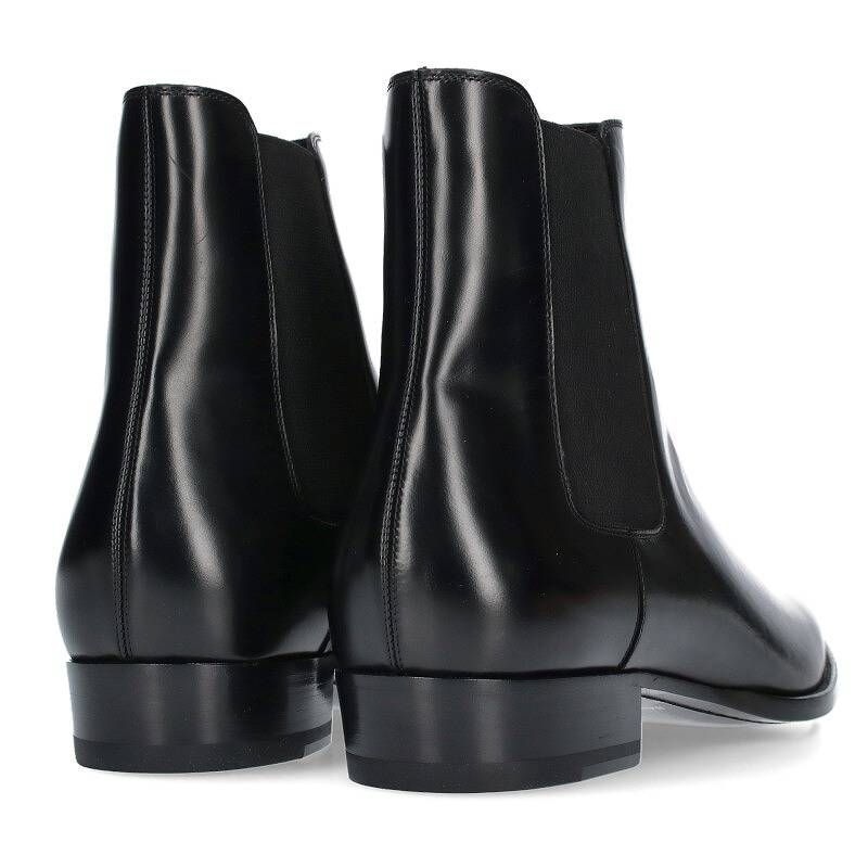 SAINT LAURENT サイドゴア チェルシーブーツ 3cmヒール 43 サンローランパリ サイドゴアチェルシー3cmヒールブーツ メンズ 43