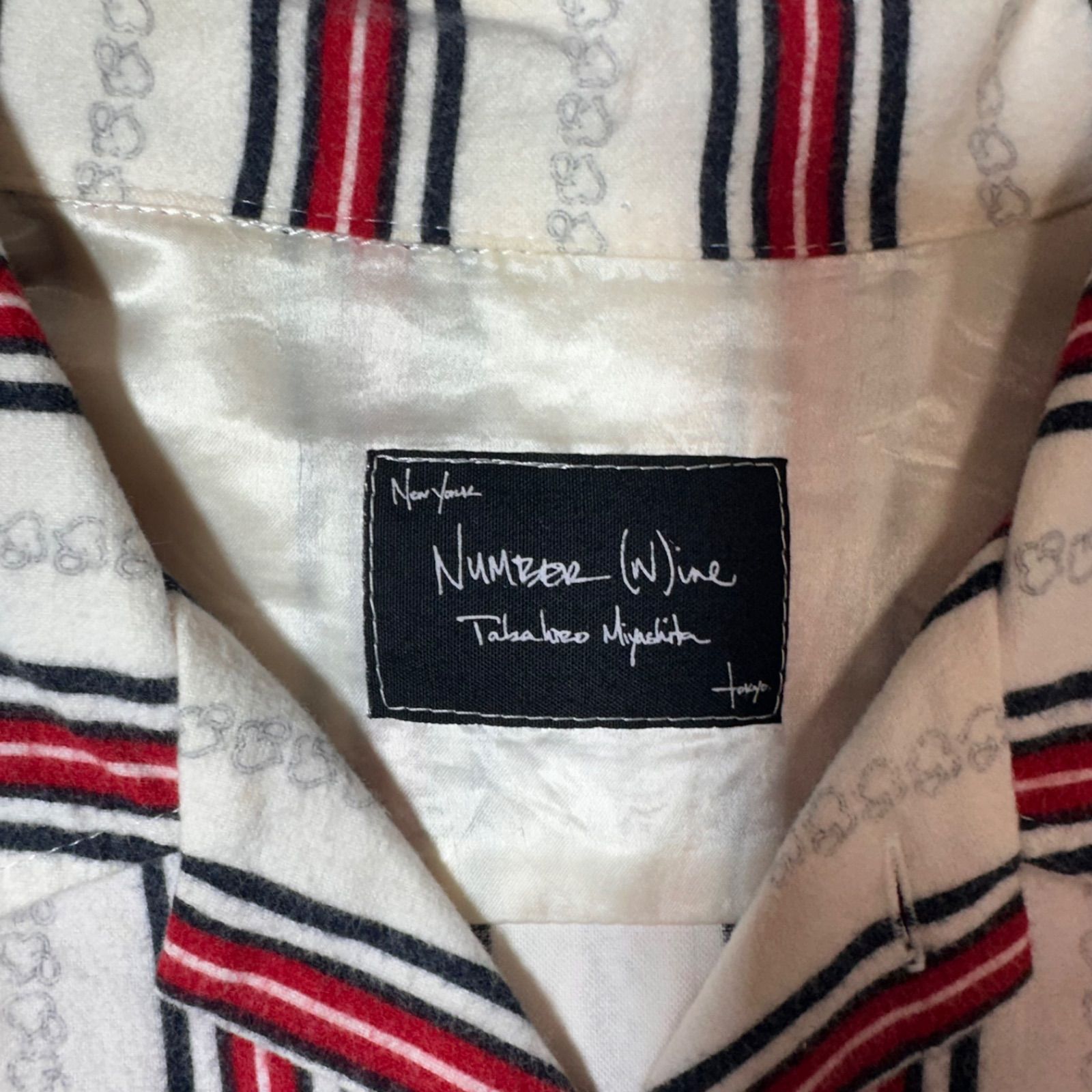 ナンバーナイン 03aw カート期 ネルシャツ サイズ2 Number nine 03aw カート期 ネルシャツ