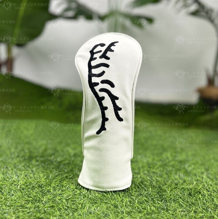新品 未使用ゴルフ ヘッドカバー 1点セットホワイト ⭐新品未