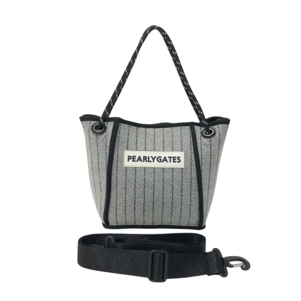 PEARLY GATES パーリーゲイツ 2WAYカートバッグ グレー系 240101441543 ゴルフウェア ストスト