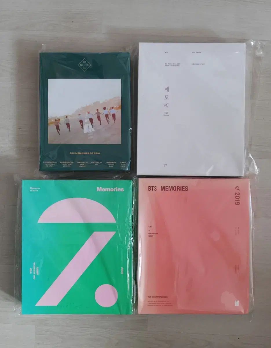 【雷市場（ポンジャン）商品韓国直送】 BTS BTS(防弾少年団・バンタン) 2016 2017 2019 2020 メモリーズ