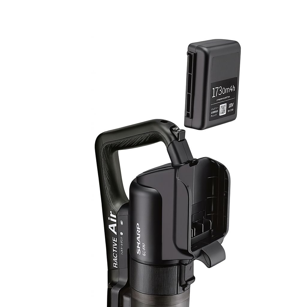 SHARP スティッククリーナー EC-FR7-B ブラック2023年製 EC-FR7 | 掃除機：シャープ