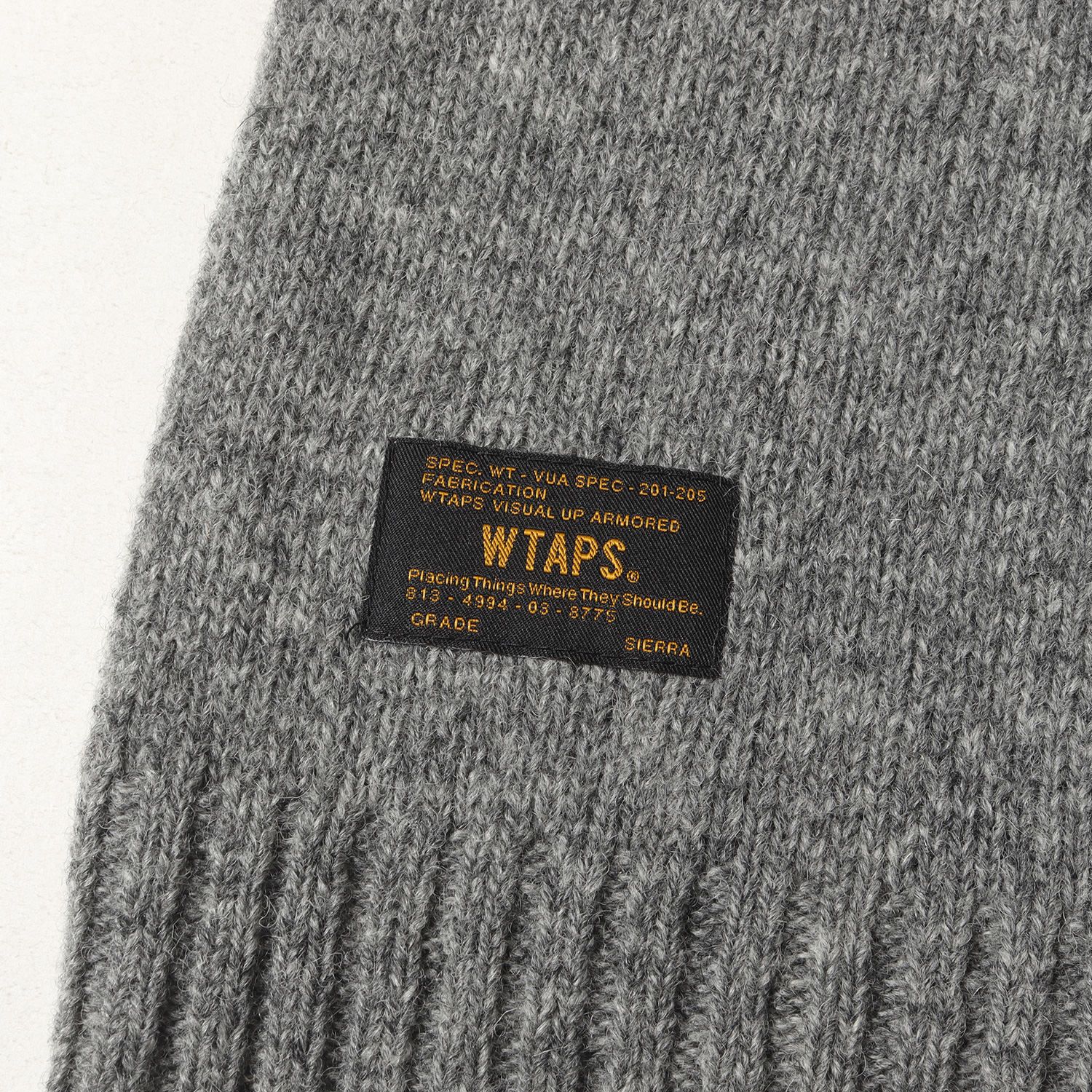 美品】WTAPS ダブルタップス ニット グレー サイズ:S | J.C.Rennie