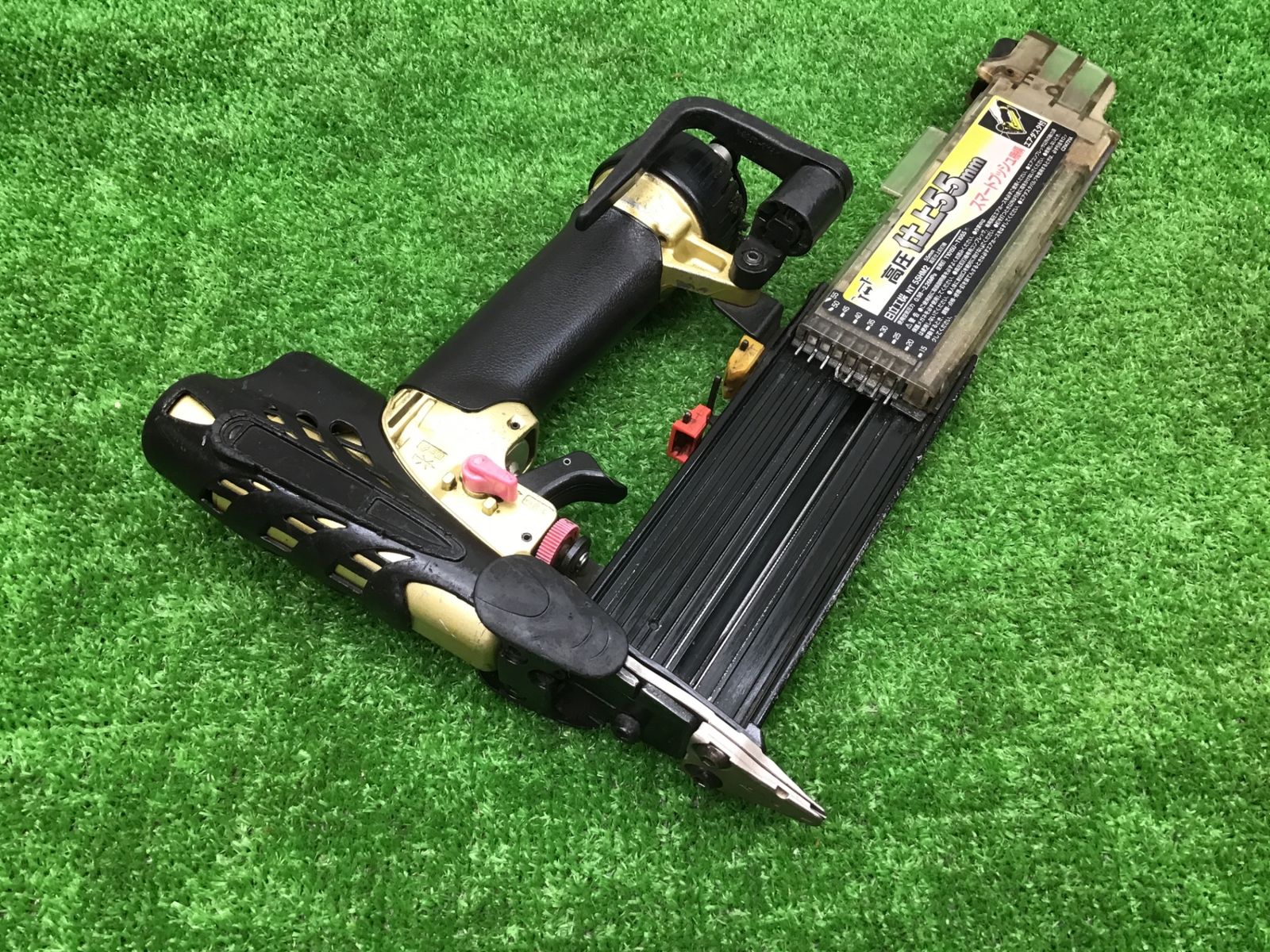 送料無料 動作品 ハイコーキHIKOKI日立♪高圧フィニッシュネイラ NT55HM2♪アクトツール富山店♪C HRDEVELOPMENT_JP