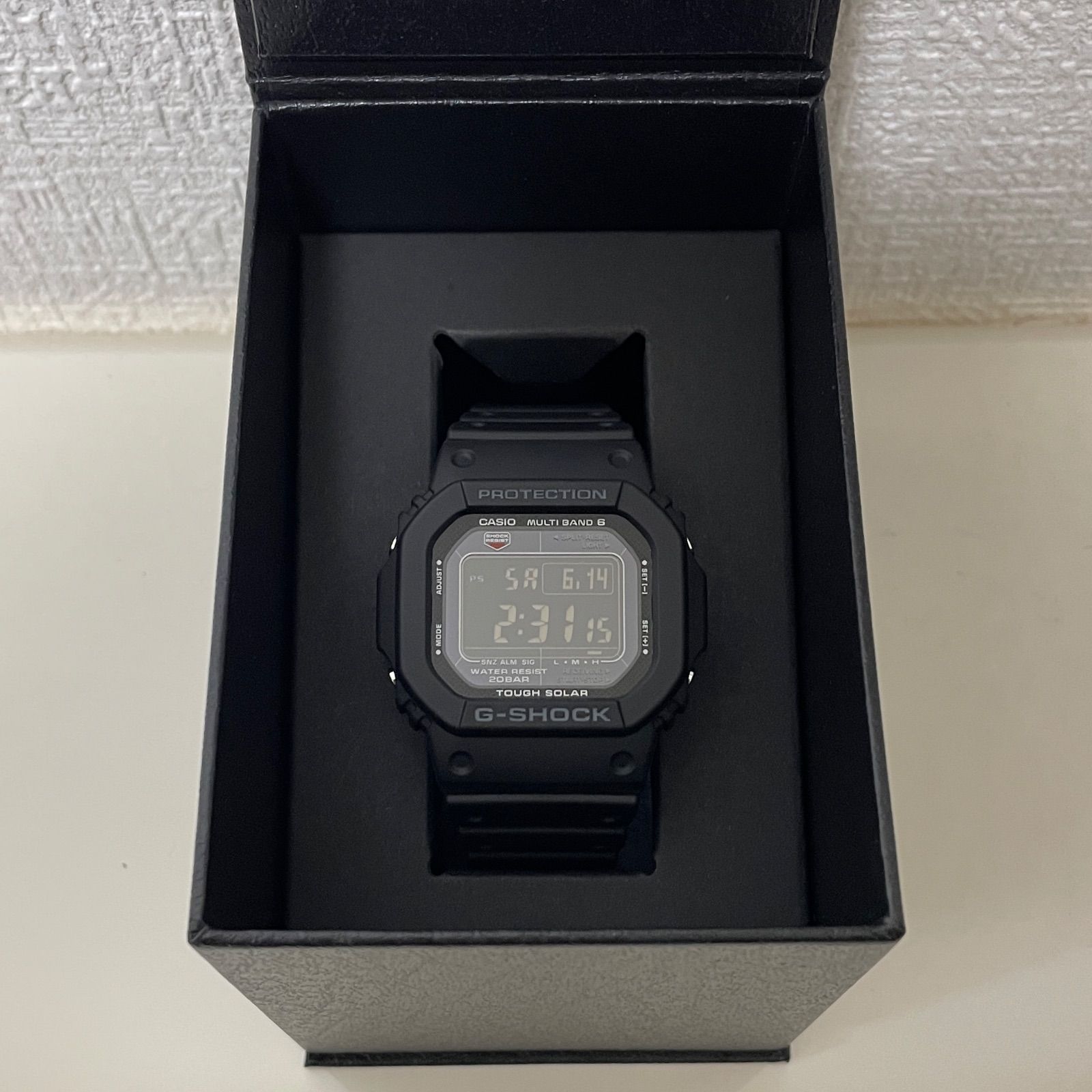 T554 正常稼動 CASIO カシオ 電波ソーラー G-SHOCK ジーショック 5600SERIES GW-5610U-1BJF 人気 時計 メンズ ユニセックス