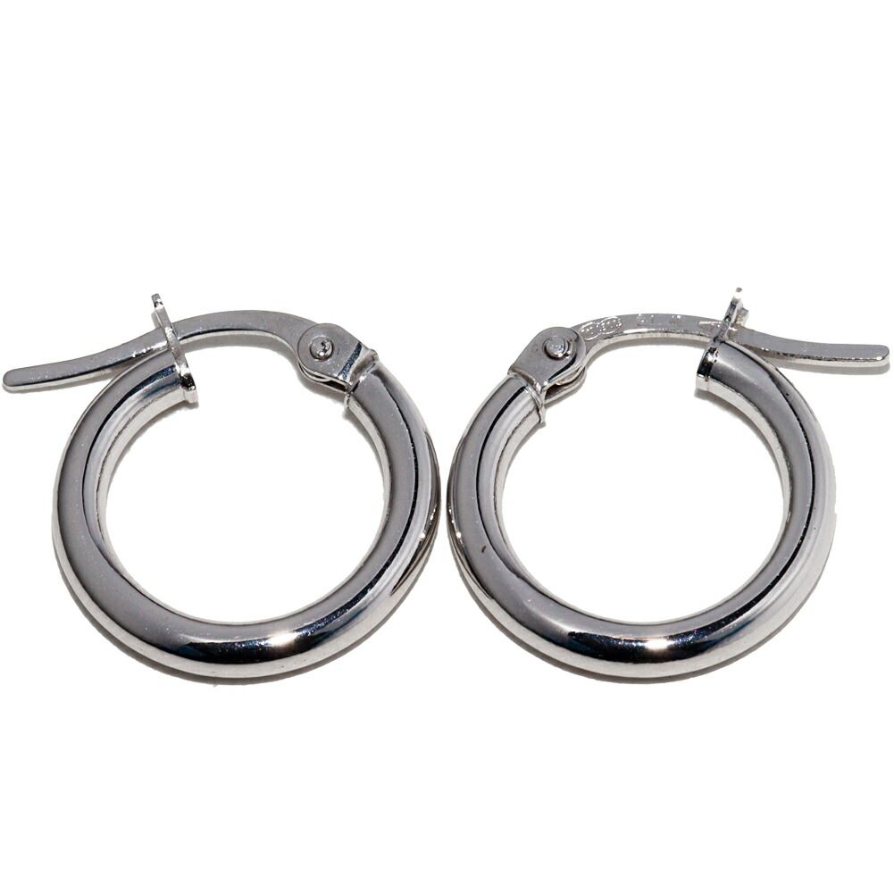 ウノアエレ ピアス K18WG フープピアス - メルカリ