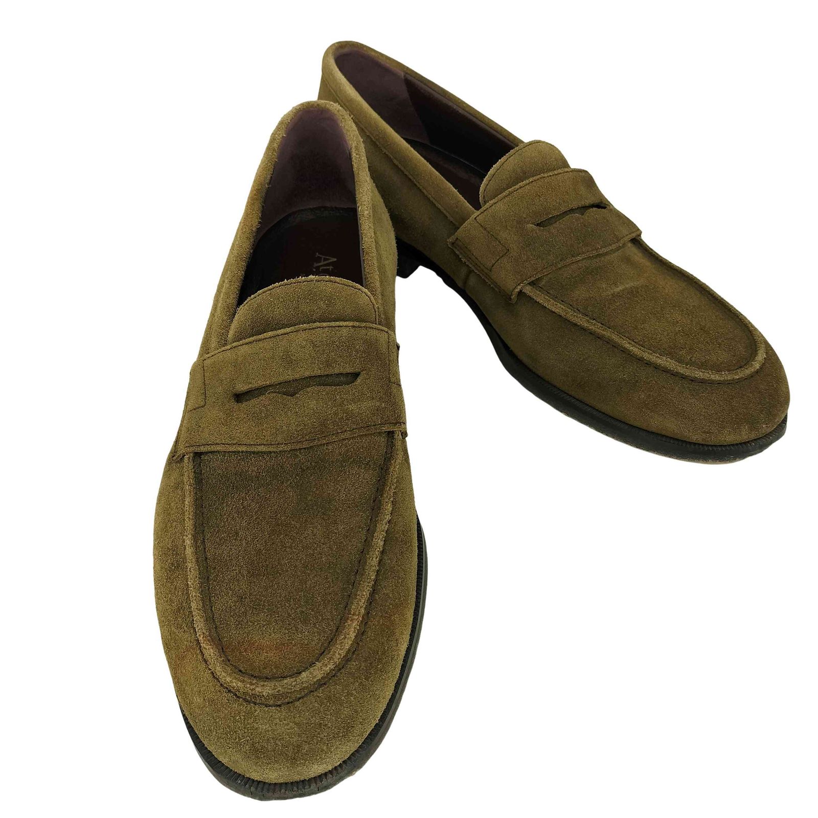 アーテクルール At.COULEUR スエード コインローファー メンズ  41