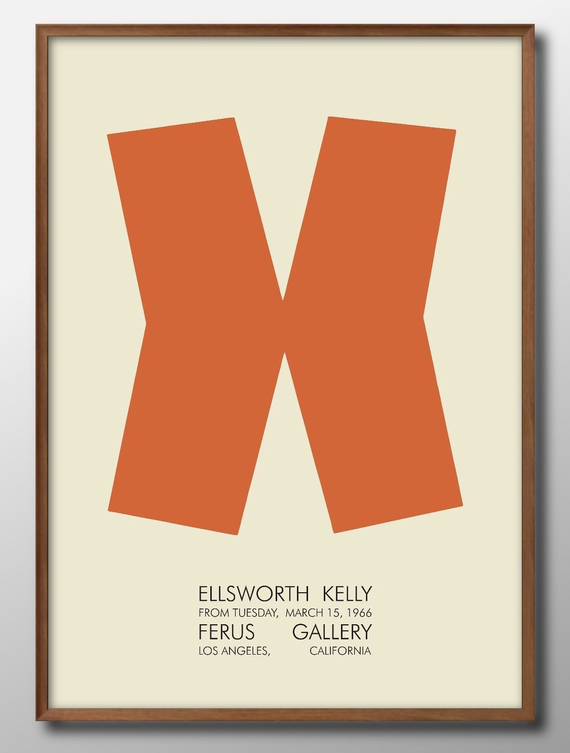 11874エルズワース ケリー LosAngeles California A3 サイズ ポスター