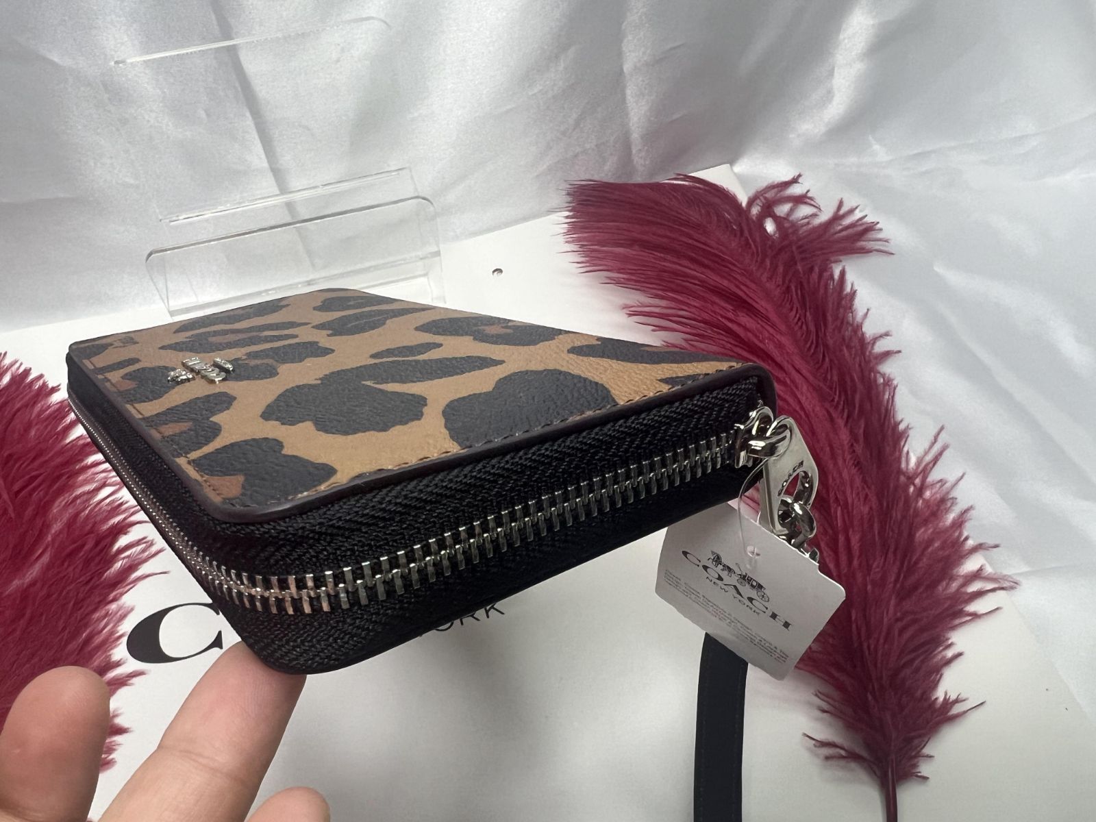 COACH 財布 コーチ長財布 シグネチャー アコーディオン ジップ 