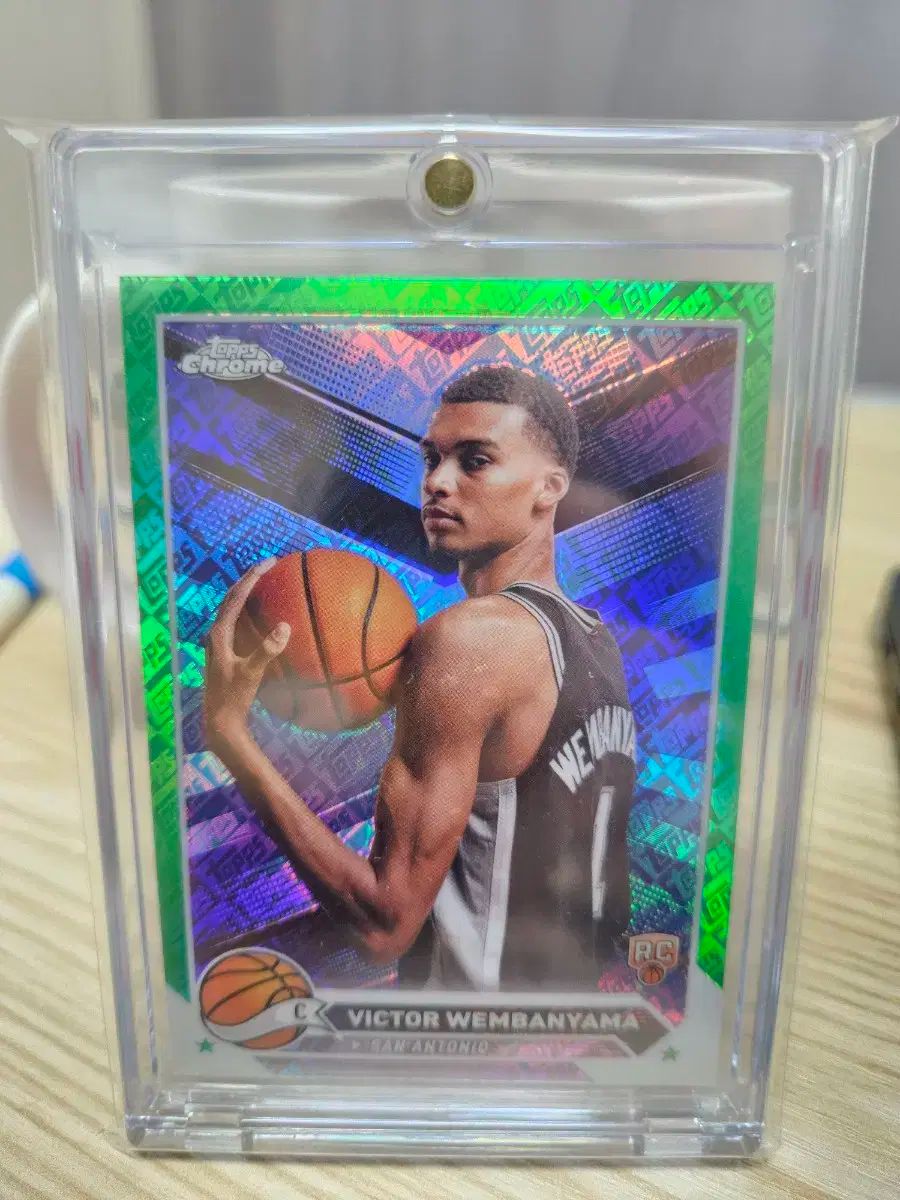 2023 TOPPS トップス NBA クロム ルーキー ウェンバンヤマ ロゴ