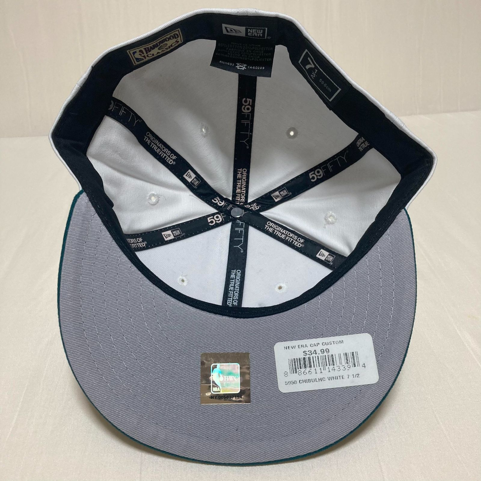 New Era ニューエラ NBA Chicago Bulls シカゴ ブルズ 59FIFTY Fitted キャップ サイズ 71/2