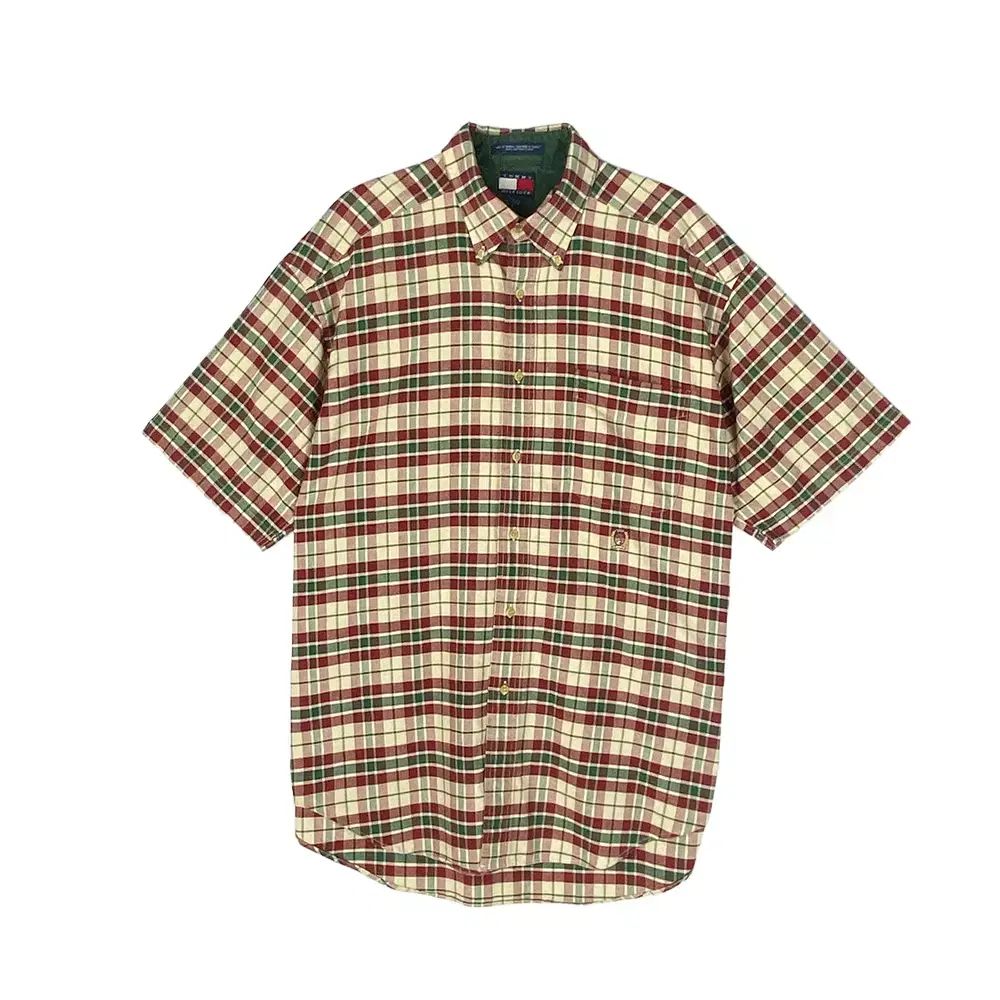1281 Tommy Hilfiger(トミーヒルフィガー) チェック 半袖シャツ