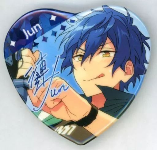 中古】バッジ・ピンズ 漣ジュン 「あんさんぶるスターズ!! 宝石心晴