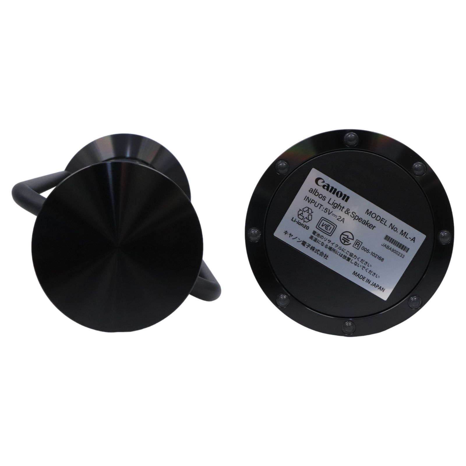 CANON(キヤノン) albos ライト&スピーカー ML-A ブラック ml-a-bk