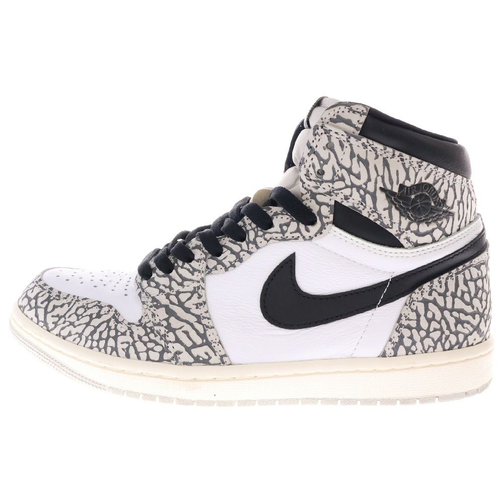 NIKE (ナイキ) AIR JORDAN 1 RETRO HIGH OG WHITE CEMENT エア 