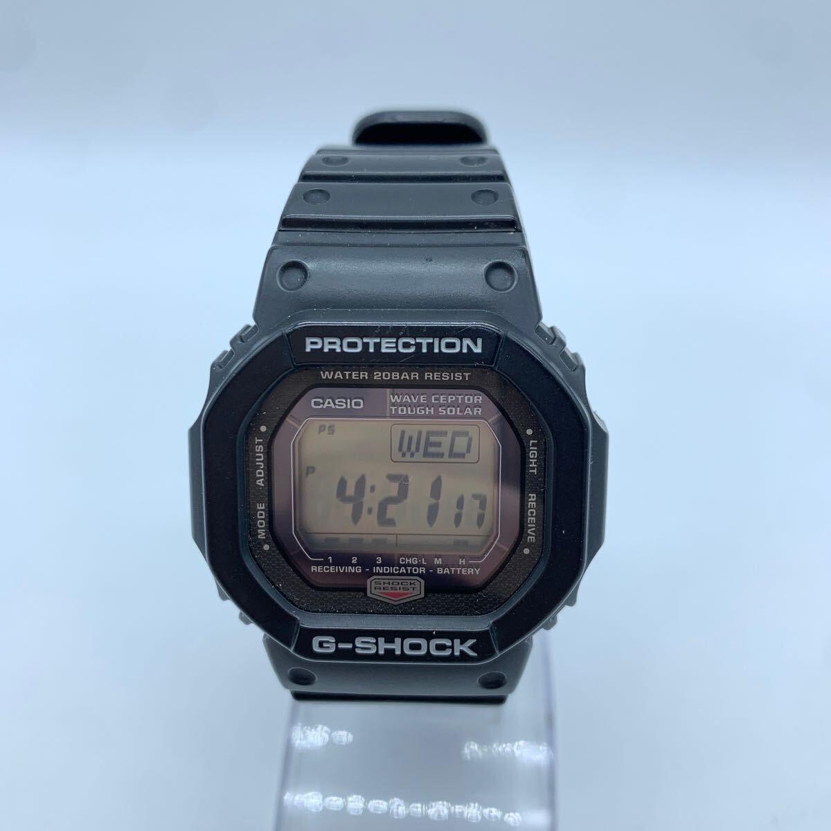 CASIO カシオ G-SHOCK GW-5600J ブラック スクエア型 デジタル 電波 