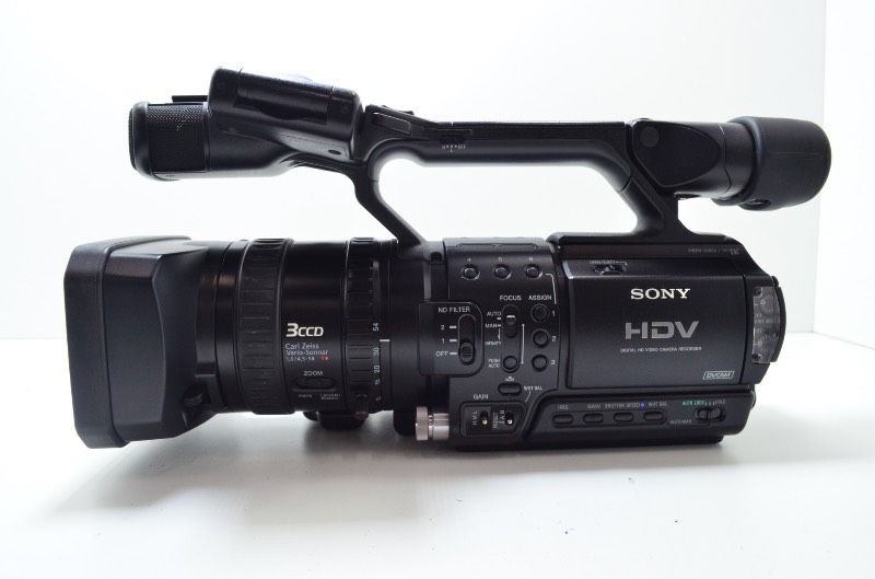 ソニー SONY ビデオカメラ HVR Z 1 J 業務用 HDV 3 CCD デジタルビデオカメラ