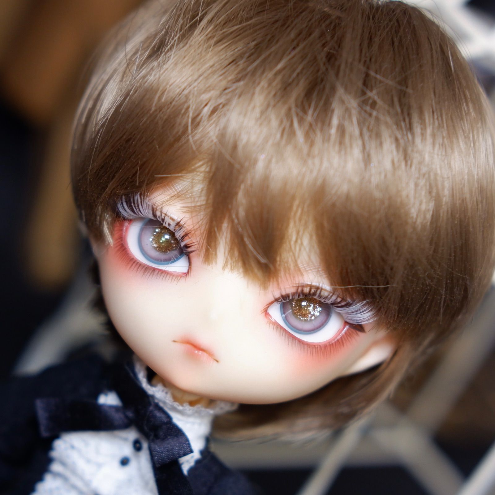カスタムヘッド＋グラスアイ カスタムメイド品