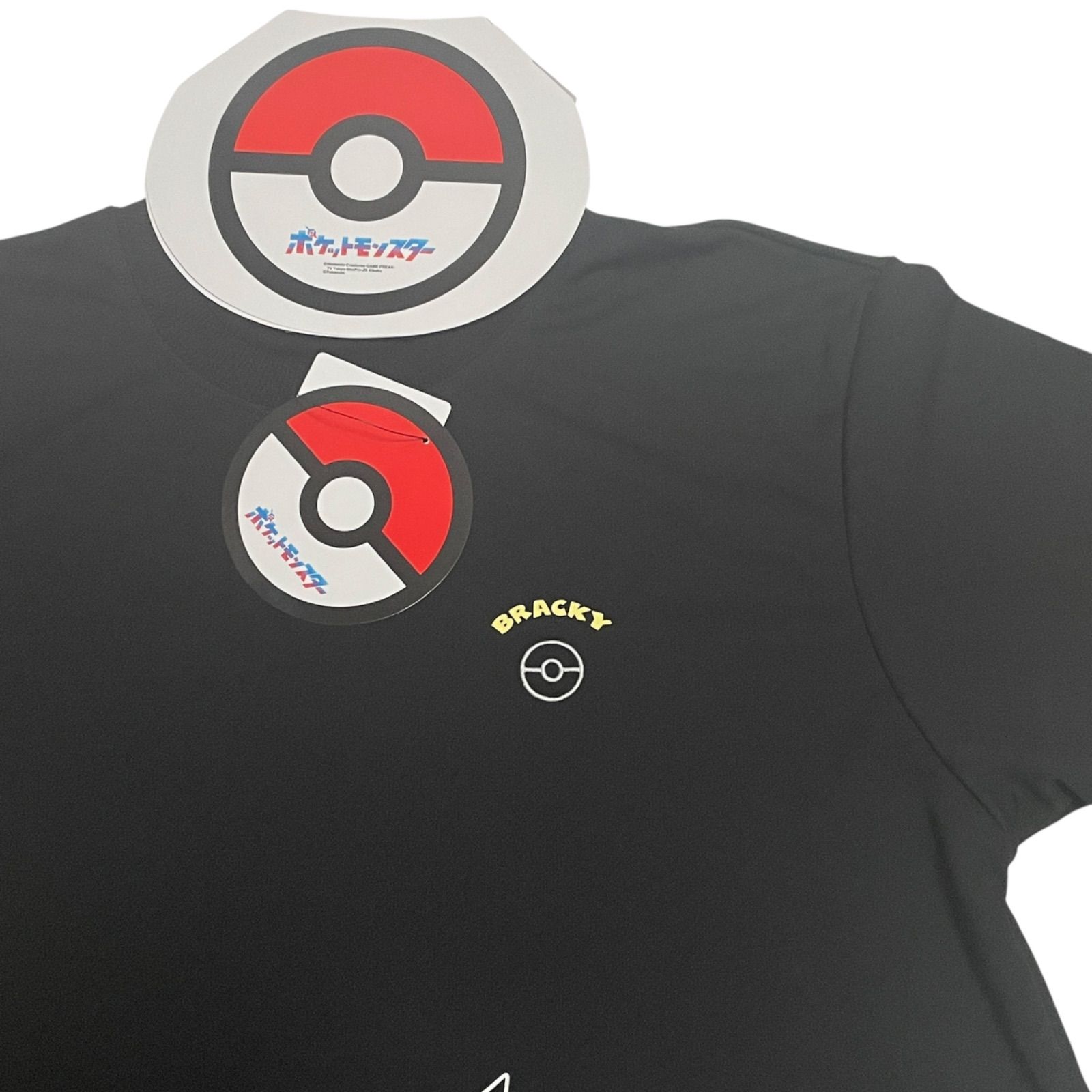 新品】ブラッキー ポケモン 半袖tシャツ ドライ メッシュ 半袖