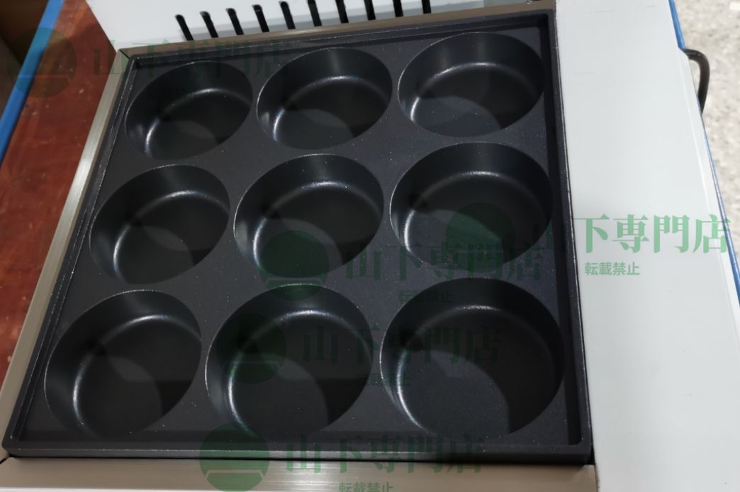 今川焼機 9穴 大判焼器 大判焼き 大判焼機 回転焼き 単相 100V 新製品！ 今川焼機 9穴 大判焼器 大判焼き 大判焼機 回転