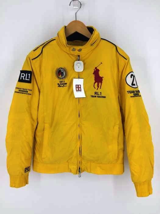 訳あり Polo by Ralph Lauren ポロバイラルフローレン 紺ブレザー ダブル 180cm L～XL程度 ネイビー メンズ 紳士 テーラードジャケット  Polo by Ralph Lauren ポロバイラルフローレン（Tシャツ