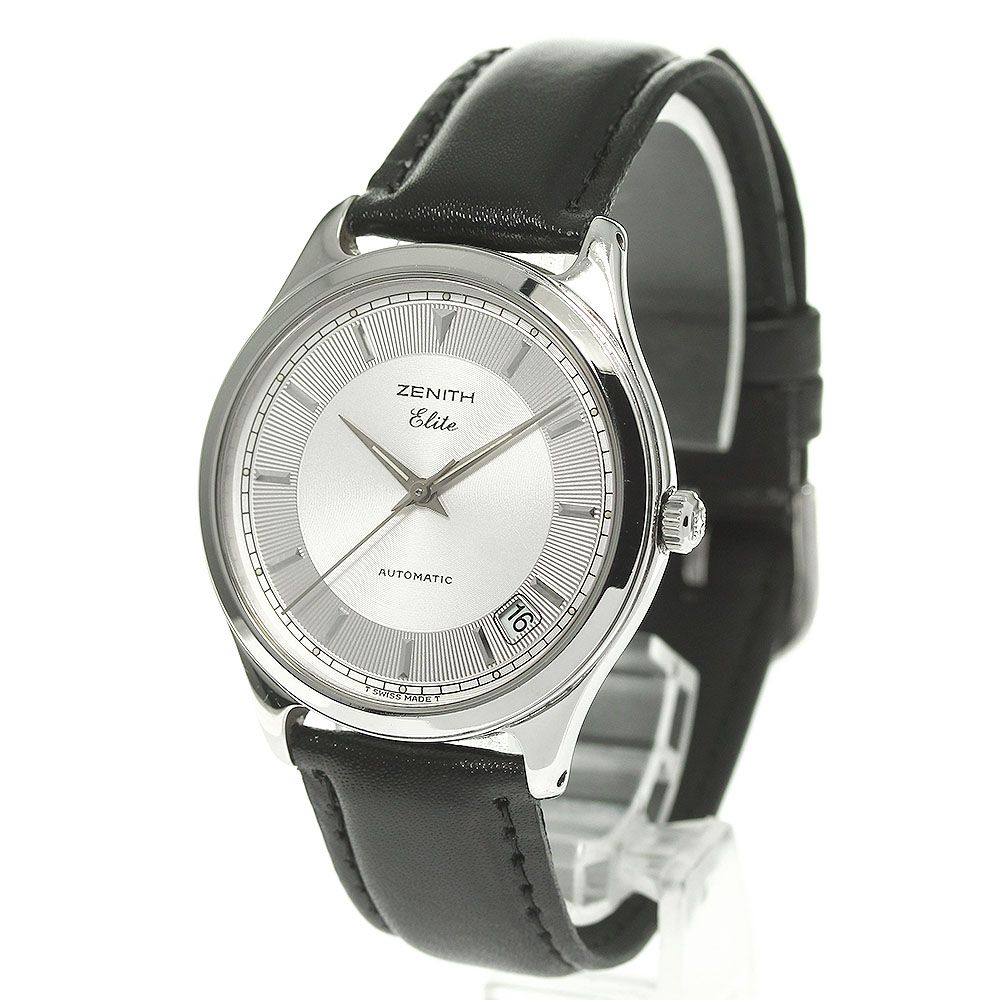 ゼニス エリート オートマティック 02.0040.670/01 自動巻き ステンレススティール メンズ ZENITH 中古 ゼニスZENITH 90⁄01 0040 670 エリート