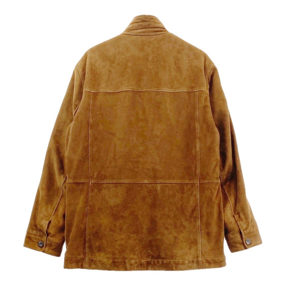 Zegna Sport ゼニアスポーツ スエードジャケット ブラウン系 L  