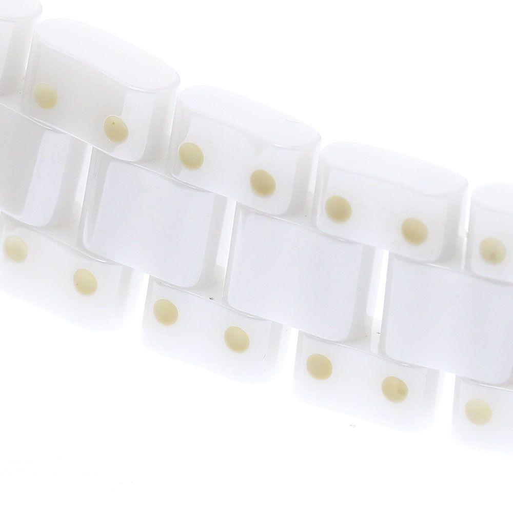 シャネル CHANEL H2422 J12 33ｍｍ  白セラミック 8Pダイヤ クォーツ レディース_874008