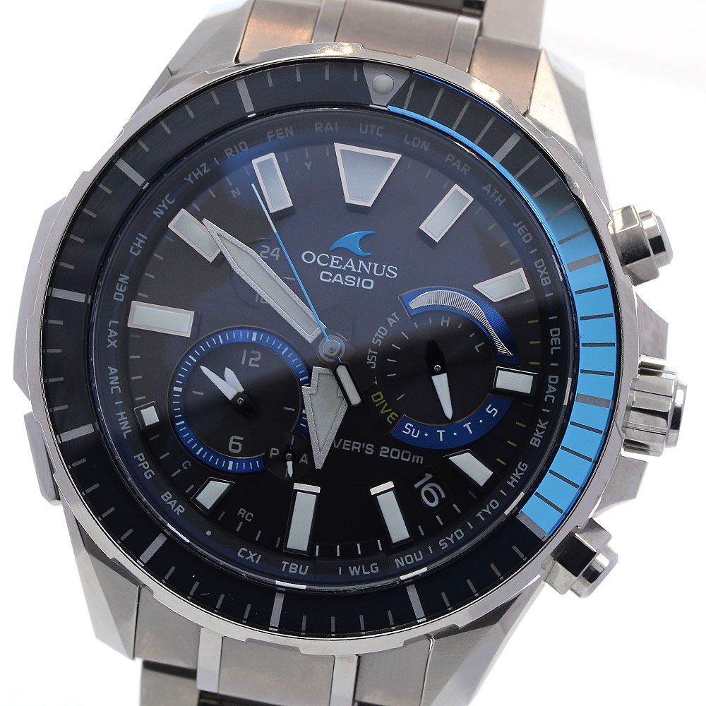 カシオ CASIO OCW-P2000-1AJF オシアナス カシャロ Bluetooth ソーラー電波 メンズ_843272