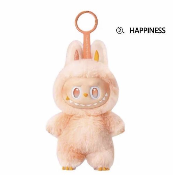 ラブブ labubu キャラクター ストラップ ぬいぐるみ Labubu(ラブブ)ぬいぐるみストラップ キーホルダーコーラ サイズ