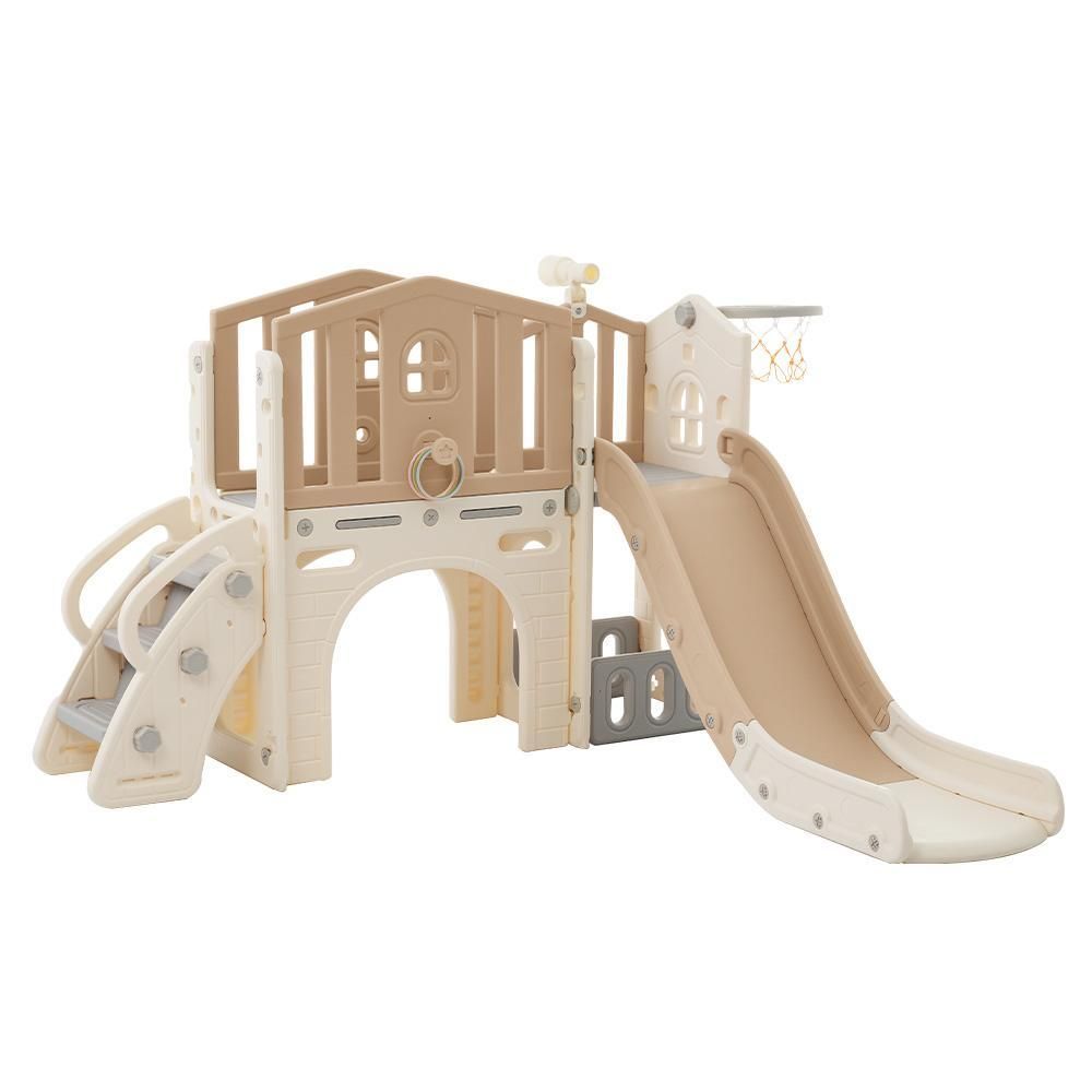 YAYAすべり台 バス 滑り台 室内遊具 バスケットゴール バス 滑り台