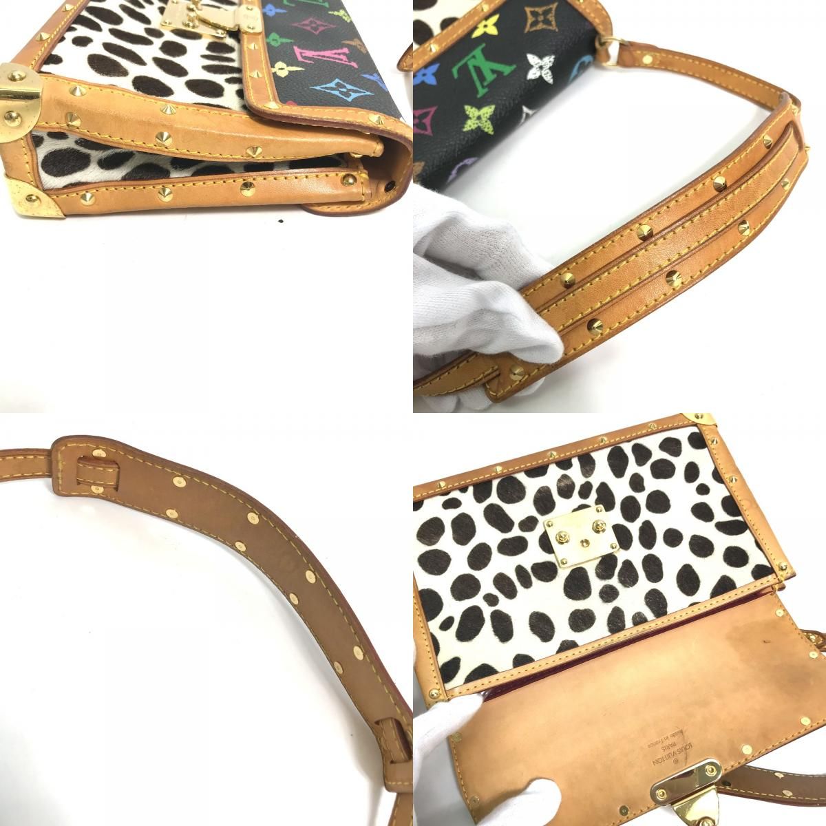 ルイヴィトンショルダー LOUIS VUITTON ルイヴィトン M92826 サック ダルメシアン 肩掛け