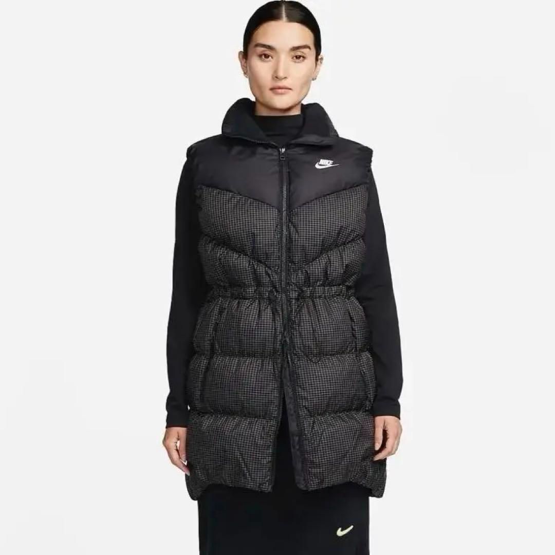 ナイキ Therma-fit ロング ダウンベスト ウィンドパファー M