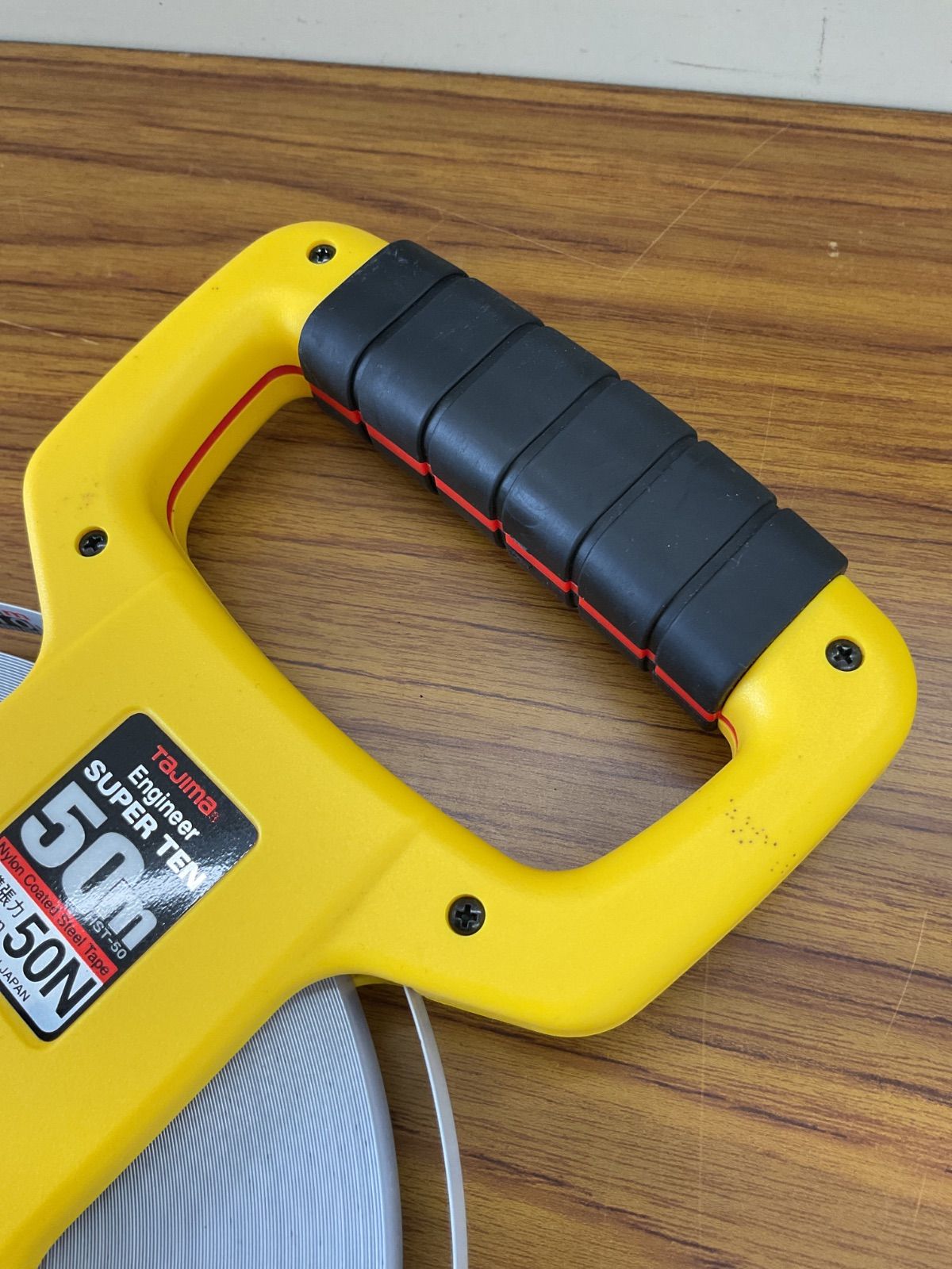 高耐久モデル タジマ エンジニヤ スーパーテン 50m HST-50 高精度 巻尺 ナイロンコートスチール