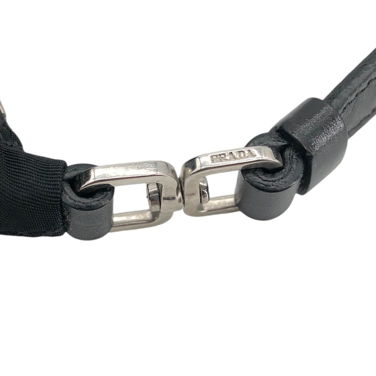 中古】 PRADA プラダ アクセサリーポーチ BR1267 サフィアーノ 