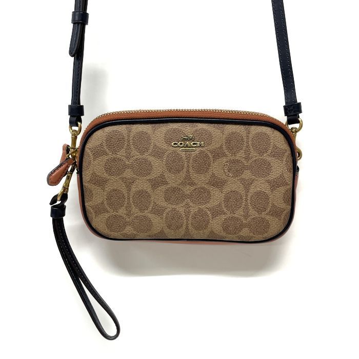 コーチ COACH ショルダーバッグ レザー PVC シグネチャー 73311 カメラ