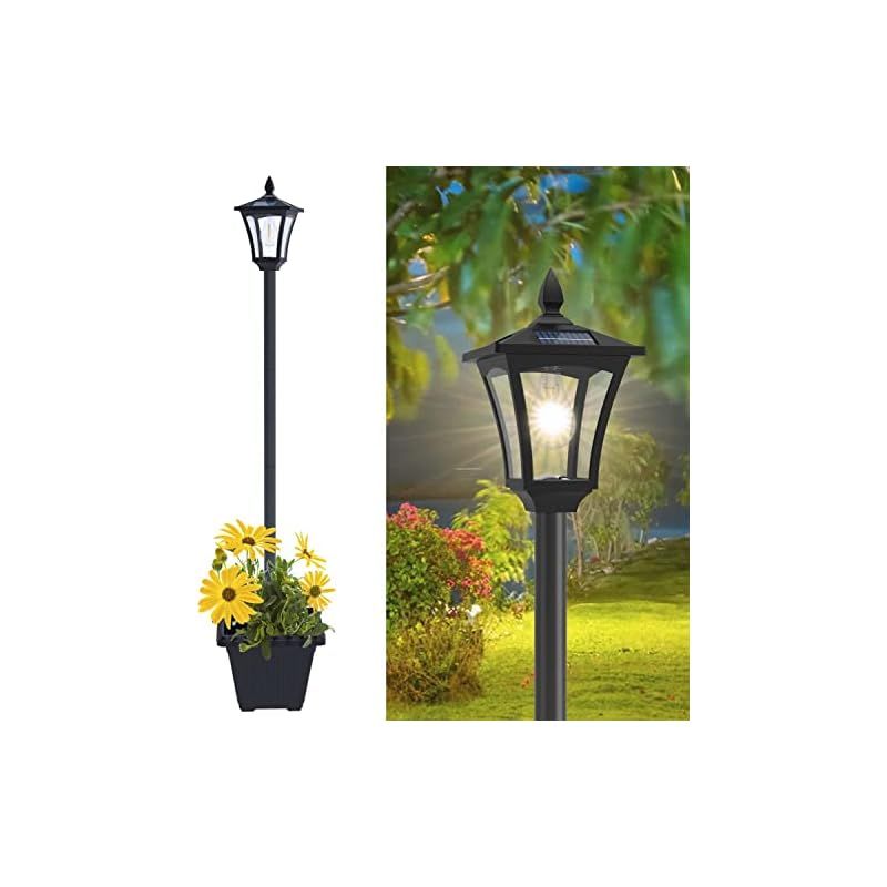 ☆翌朝まで長持ち点灯する!! ガーデニングライト 3個組ホワイト 3個組