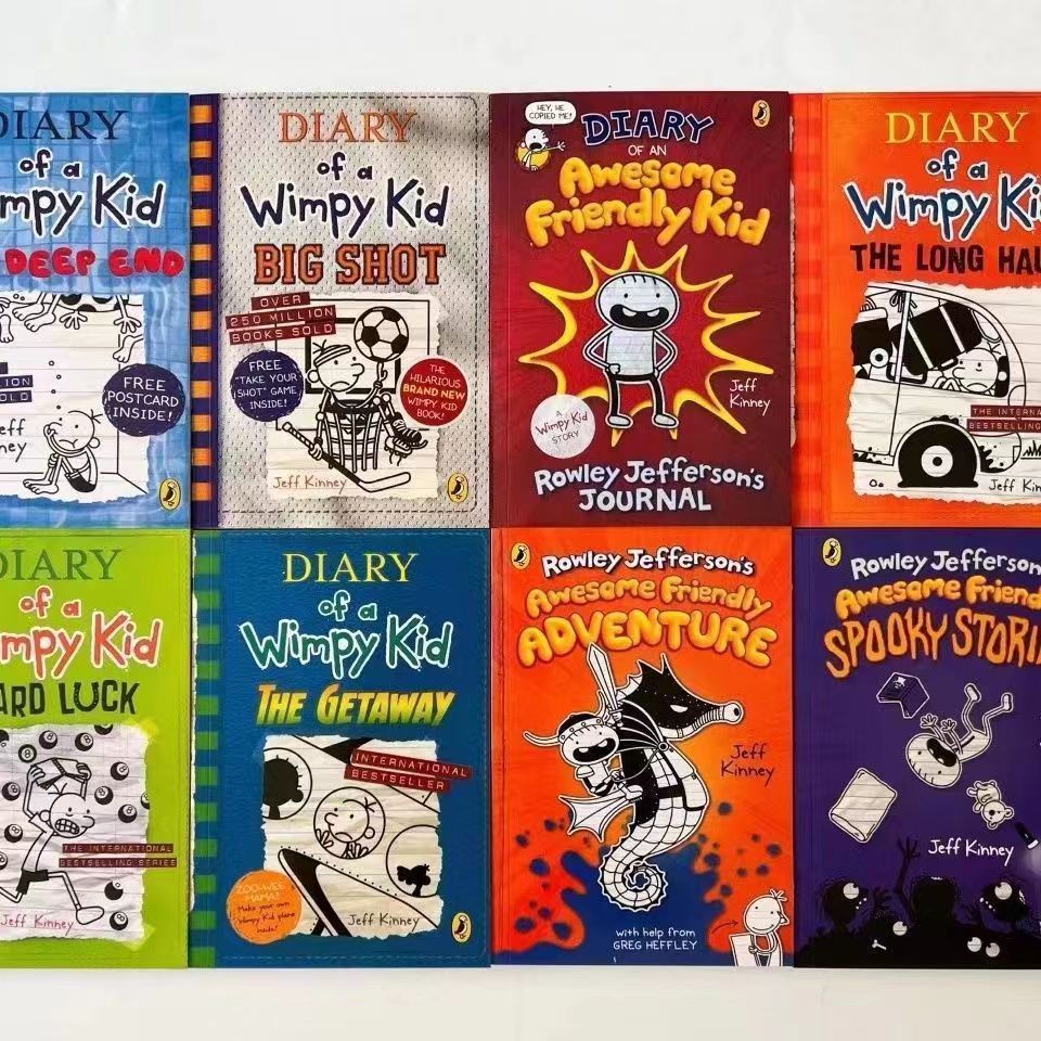 新品]Diary Of A Wimpy Kid 21冊セット 洋書 英語絵本 - メルカリ