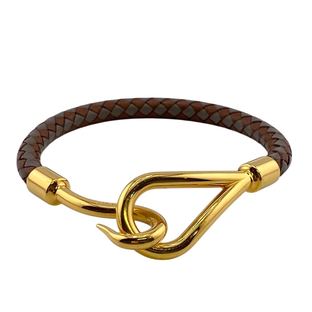 HERMES エルメス ジャンボ ブレスレット レッド 赤 レディース 編み込み エルメス HERMES ブレスレット ジャンボチョーカー レッド