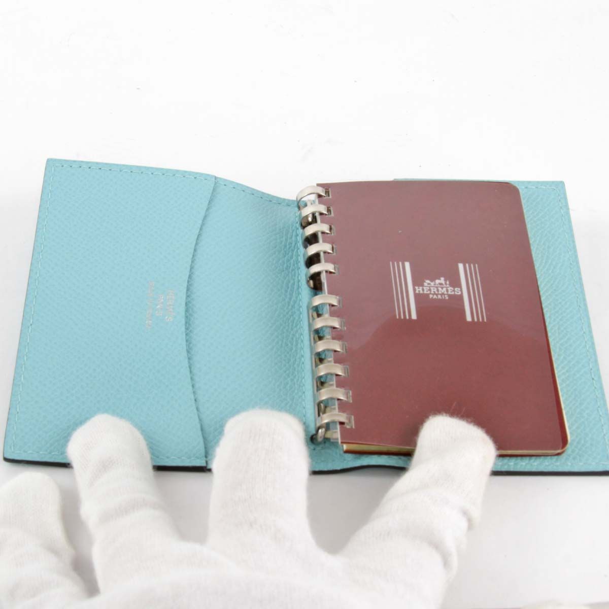 新品！ エルメス メモ帳 レザー 箱付き 新品！ エルメス メモ帳 レザー