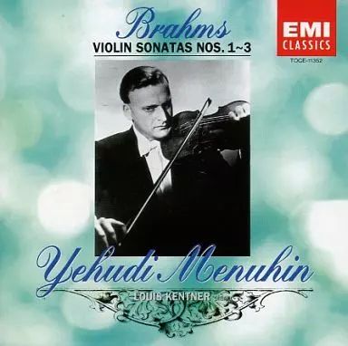 【中古CD】バイオリン・ソナタ第1番ト長調／ユーディ メニューイン/ルイス ケントナー/ブラームス 中古CD】バイオリン・ソナタ第1番ト長調／ユーディ メニューイン