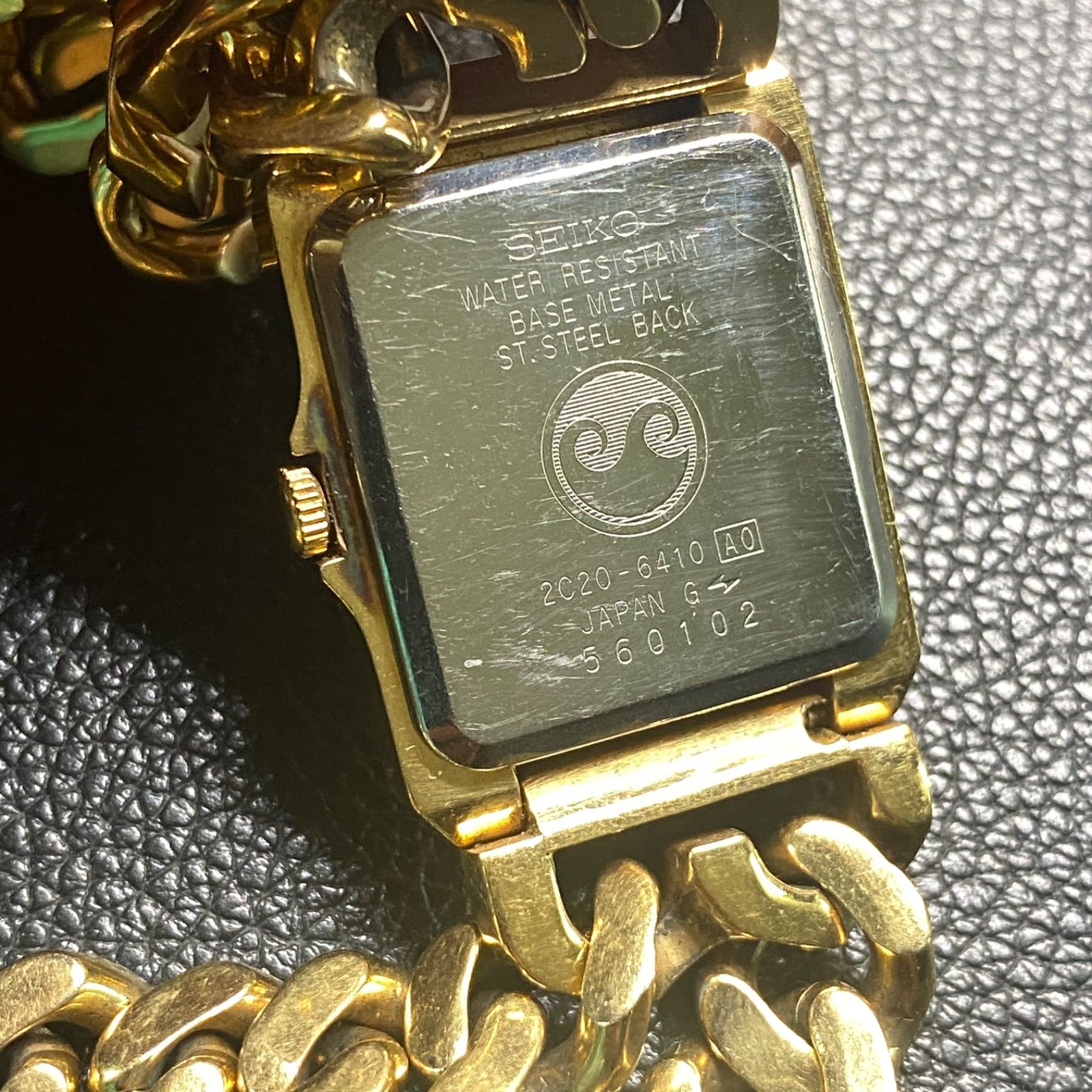 希少 レア　SEIKO 　セイコー　2020-6410　　チェーンブレス レア 希少 セイコー SEIKO 2020-6410 チェーンブレス スクエア