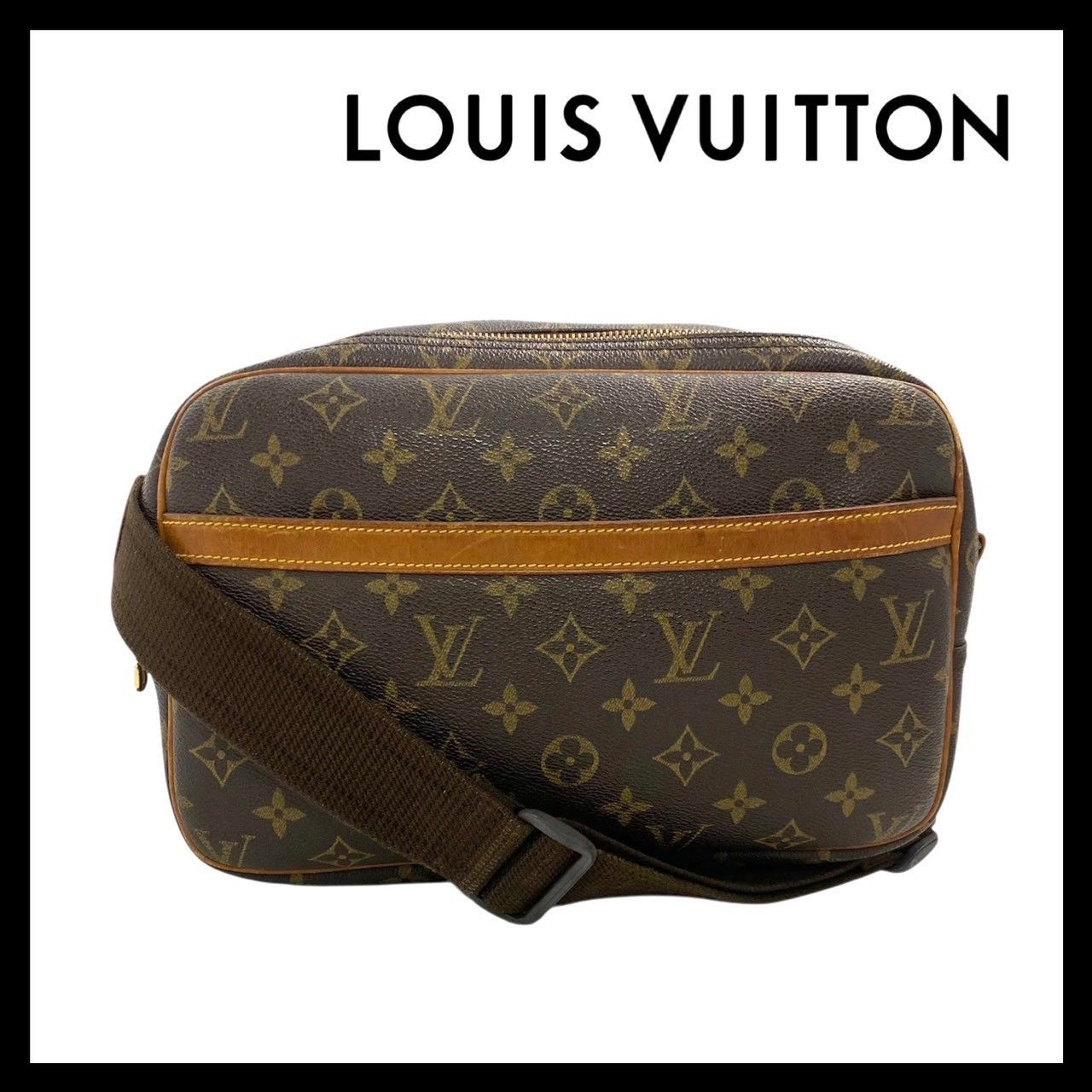 LOUIS VUITTON】リポーターPM モノグラム ショルダーバッグ ルイ