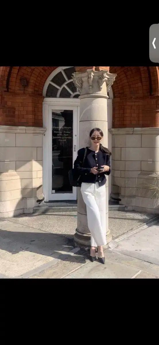 グレー ルーム シーティー ウール100 ツイード ジャケット ネイビー M