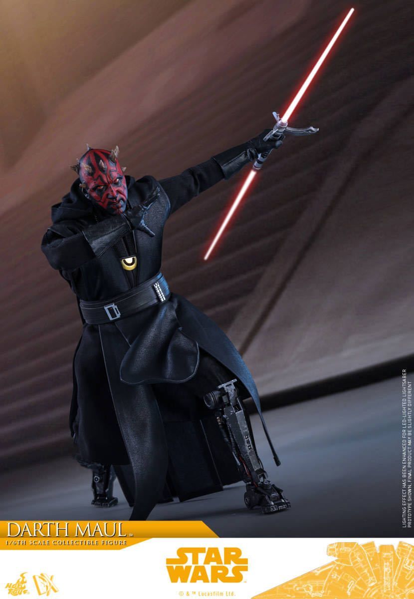 ホットトイズ 1/6 スター ウォーズ ハン ソロ スター・ウォーズ・ストーリー ダース モール DX18 Star Wars Darth Maul  Hottoys - メルカリ