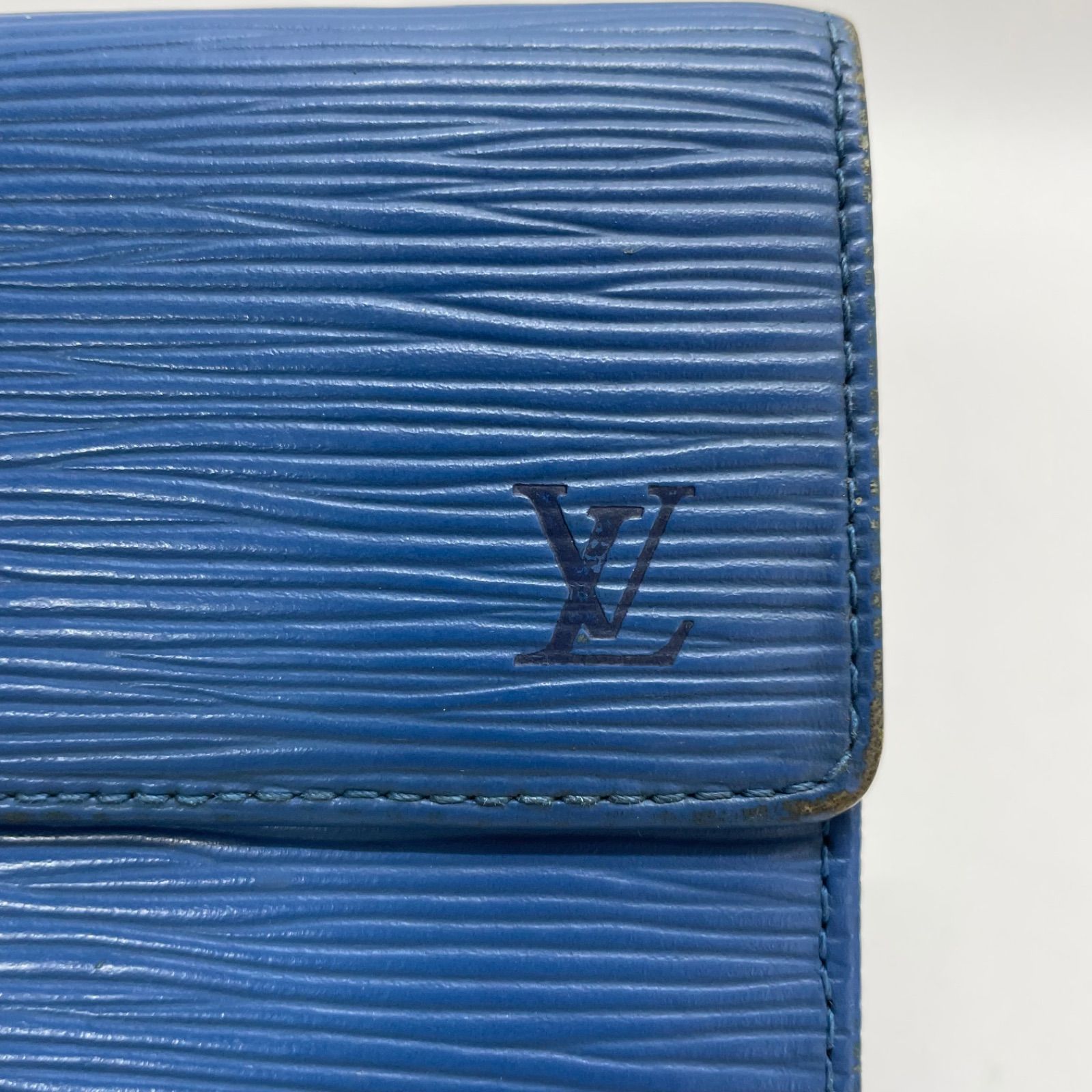 2310 LOUIS VUITTON ルイヴィトン エピ 長財布 ブルー 青