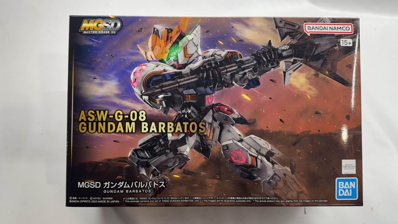 MGSD 鉄血のオルフェンズ ガンダムバルバトス 色分け済みプラモデル MGSD ガンダムバルバトス｜バンダイ ホビーサイト